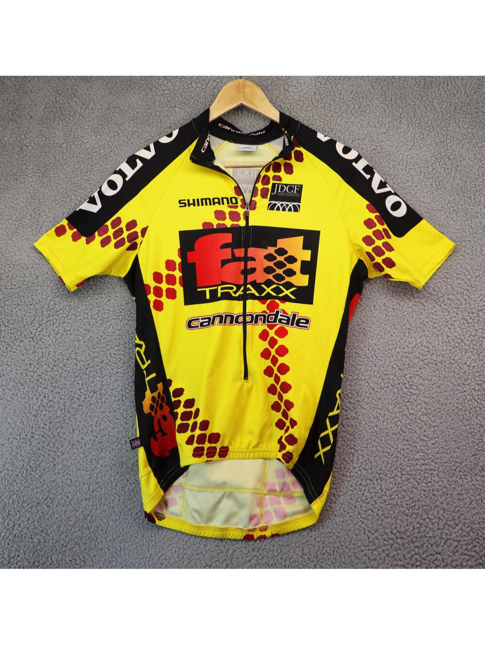 Cannondale Fat Traxx Volvo Cycling Jersey Medium Men USA